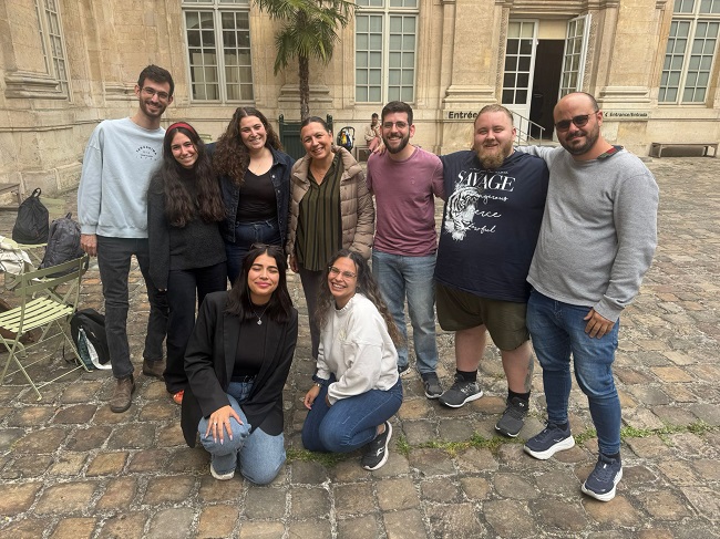 משלחת הסטודנטיות והסטודנטים של החוג להיסטוריה, פריז 2025