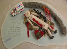 יצירה של פגוע תגובת קרב, עסק שנים רבות בתפקיד פינוי חללים בצה"ל