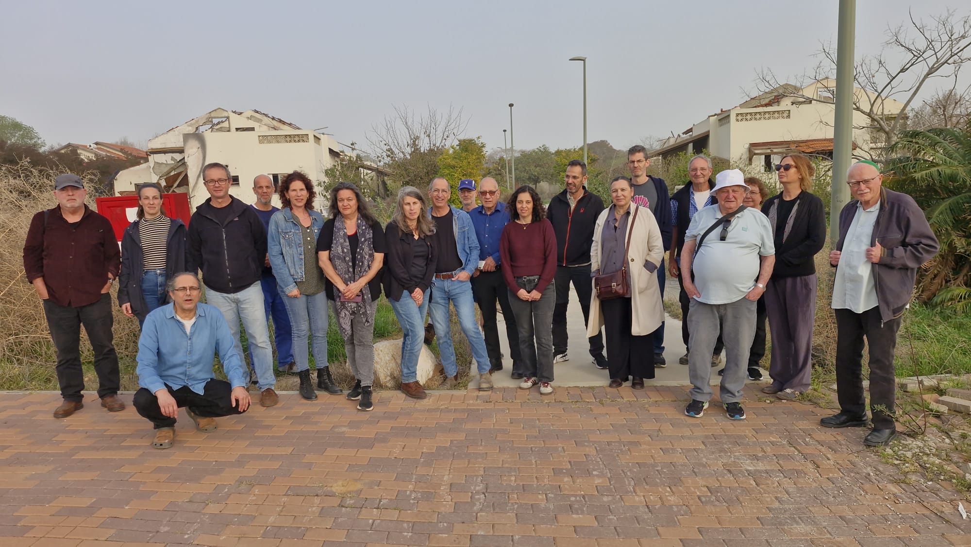 החוג להיסטוריה בשטח סיור סגל לנגב המערבי