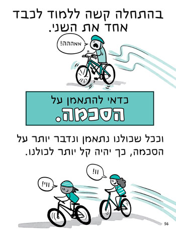 הסכמה (לילדים ולילדות), גבולות, כבוד, ושמירה על עצמנו